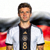 德国国家队官方照片 - 白色与黑色球衣
